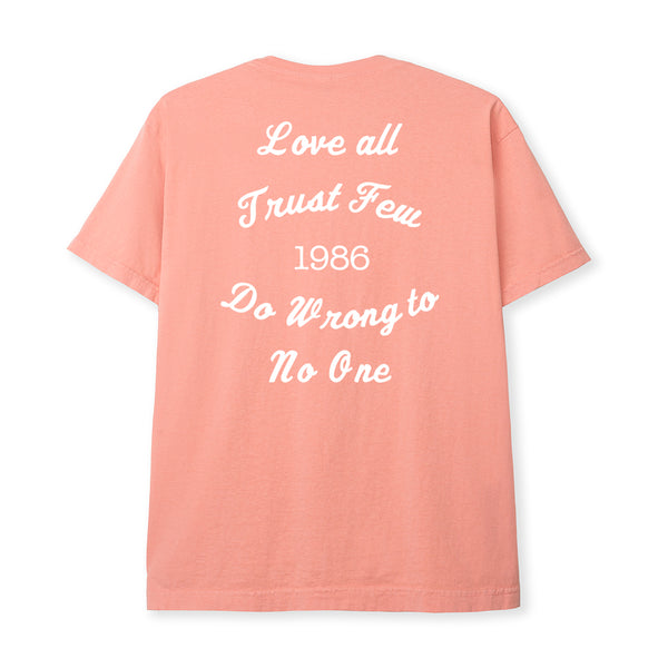 LOVE ALL TEE - CORAL