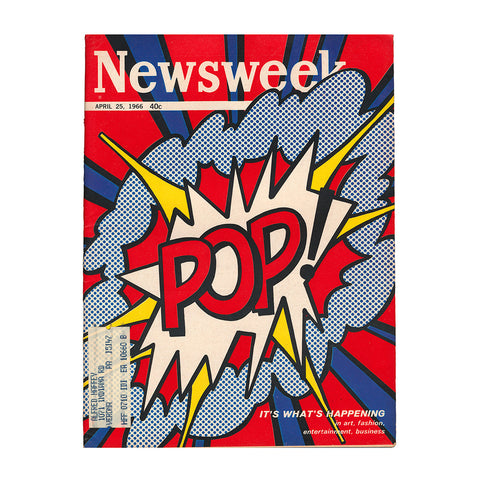 NEWSWEEK MAGAZINE - POP ART ISSUE - ROY LICHTENSTEIN